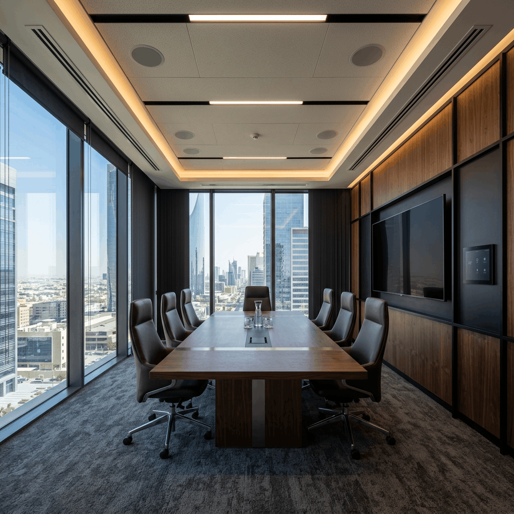 Hilton Riyadh — meeting room